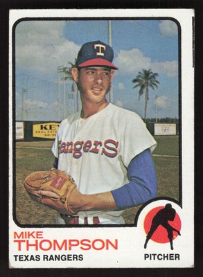 Mike Thompson 1973 Topps Rookie #564 Texas Rangers VG-EX MC {1231