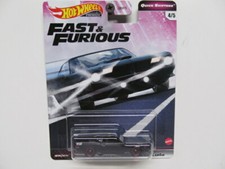 Hot Wheels Fast & Furious - Black '70 Plymouth AAR CUDA  w/ Real Rider Tires