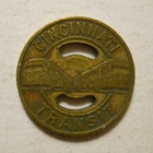 Cincinnati Transit (Ohio) transit token - OH165Y