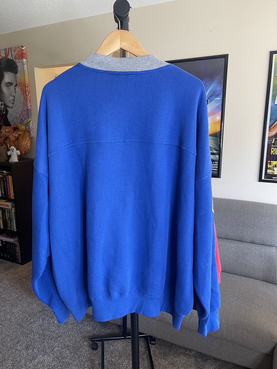 リースポーツ　Lee SPORT オーバーサイズ　コルツ　COLTS Vintage Lee Sports Indianapolis Colts Crewneck Sweatshirt