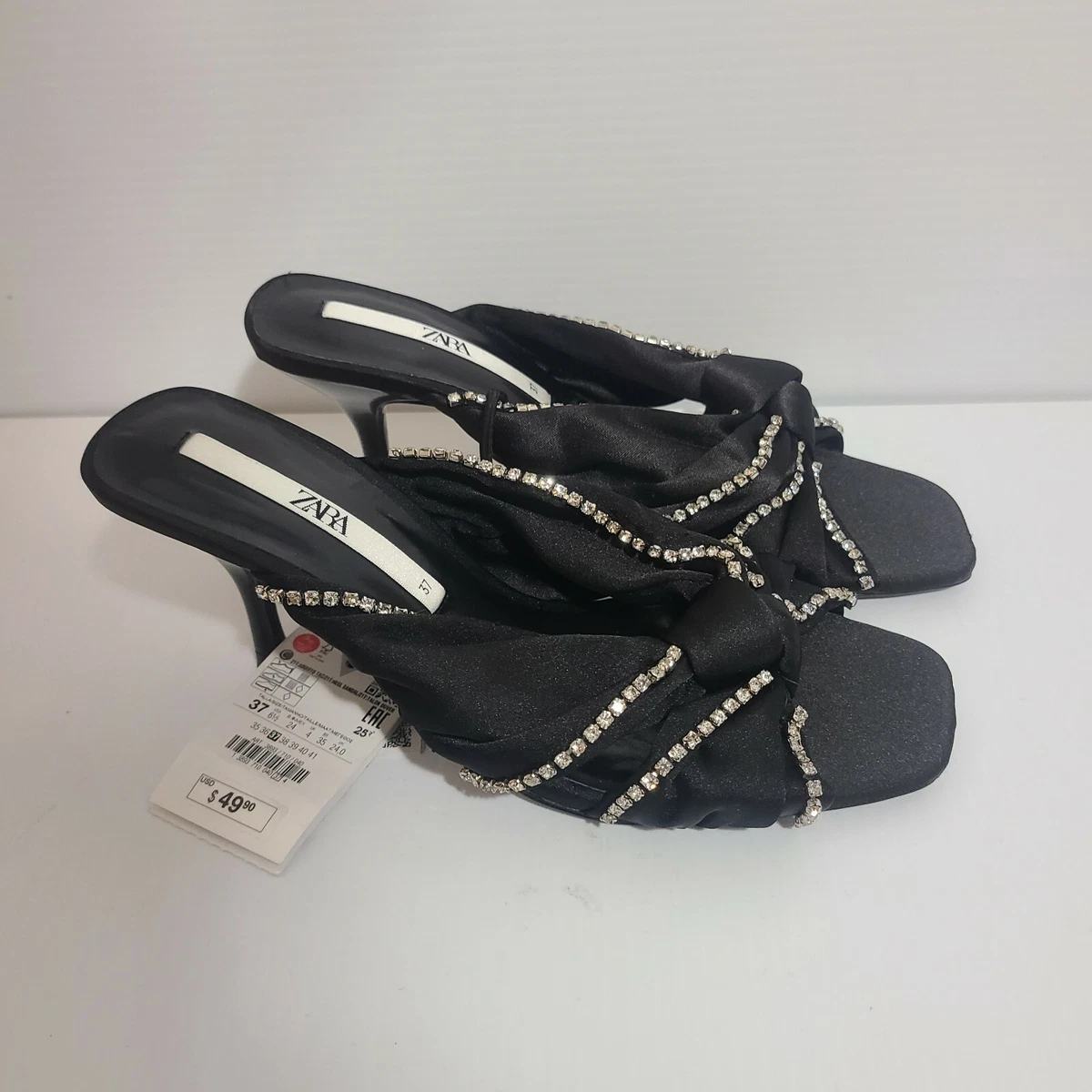 Zara embellished deals sandals