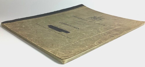 Ontario Department of Labour, Combustion, Printed 1940, Book - Picture 2 of 16