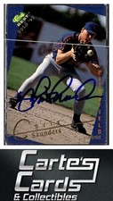 Chris Saunders 1993  Classic Best Gold #168 Mets TTM/IP Signed Autographed