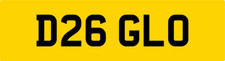 GLORIA PERSONAL CAR REG NUMBER PLATE D26 GLO ALL FEES PAID Glor Glorya Glorea