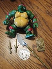 Vintage Sumo Raphael TMNT 1995 Raph Teenage Mutant Ninja Turtles NEAR COMPLETE