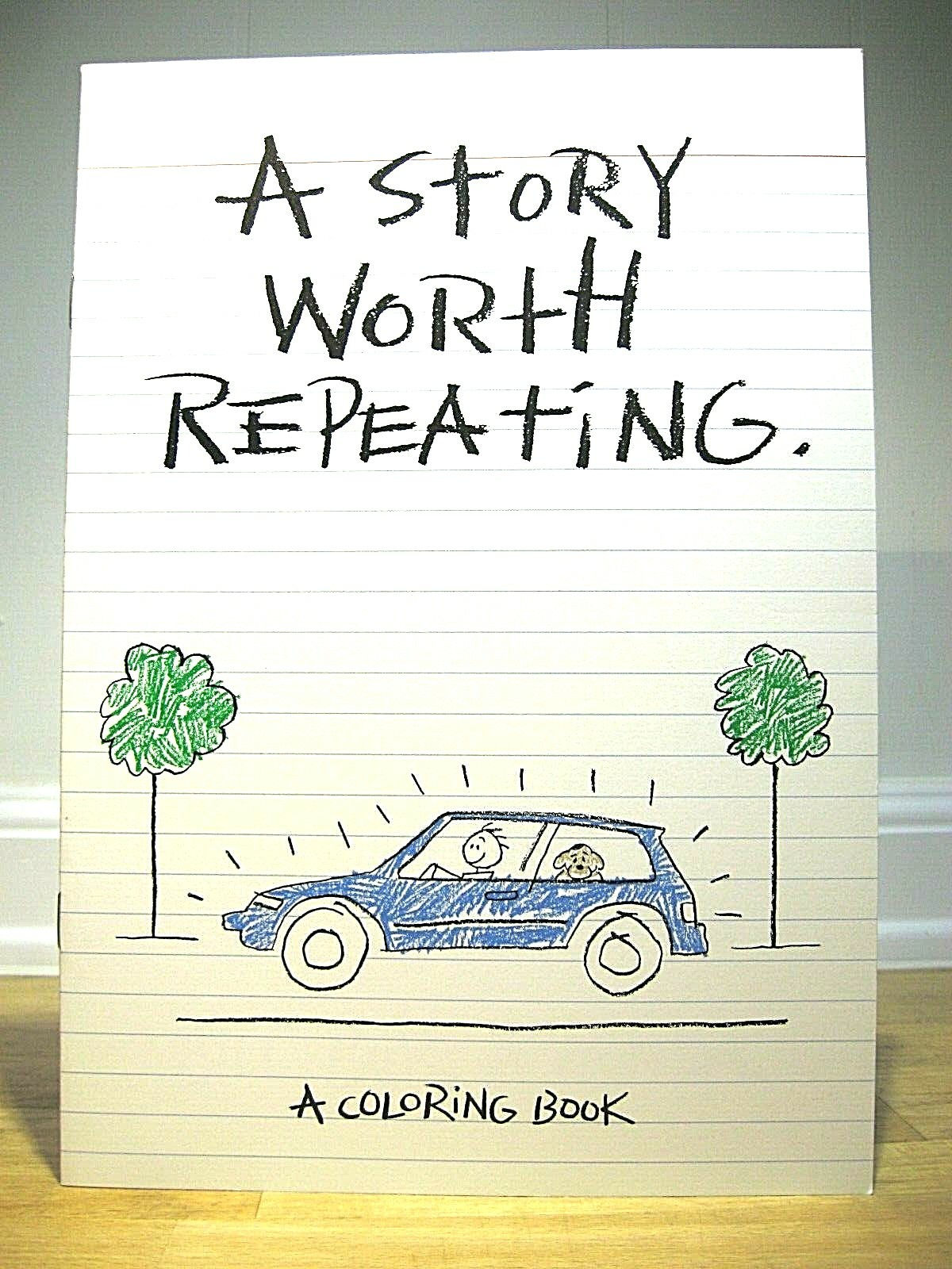 Vtg 88-91 1992 Honda Coloring Book A Story Worth Repeating Civic AH Hatch EF SH4