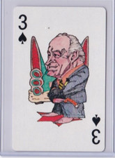 1980 POLITICARDS PLAYING CARDS 3S BOB HOPE