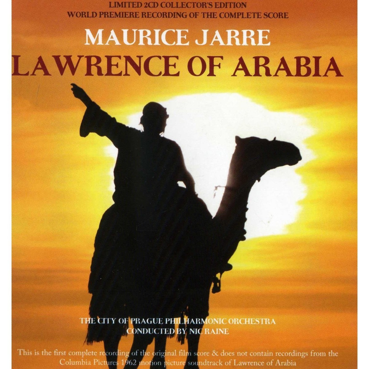 その他 The Epic / Doctor Zhivago / Lawrence of Arabia [CD] Lawrence Of Arabia - 2 x CD Complete - Limited Edition - OOP