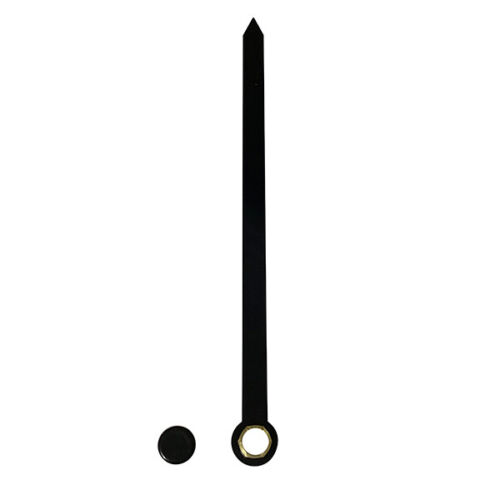 New Replacement Tide Tidal Clock Hand Indicator And Pin - 96mm Black Straight - Picture 1 of 1