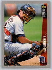 💎1996 Collector's Choice Silver Signature #141 John Flaherty - Tigers💎