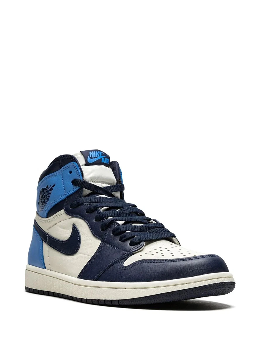 Jordan 1 obsidian top university blue release date