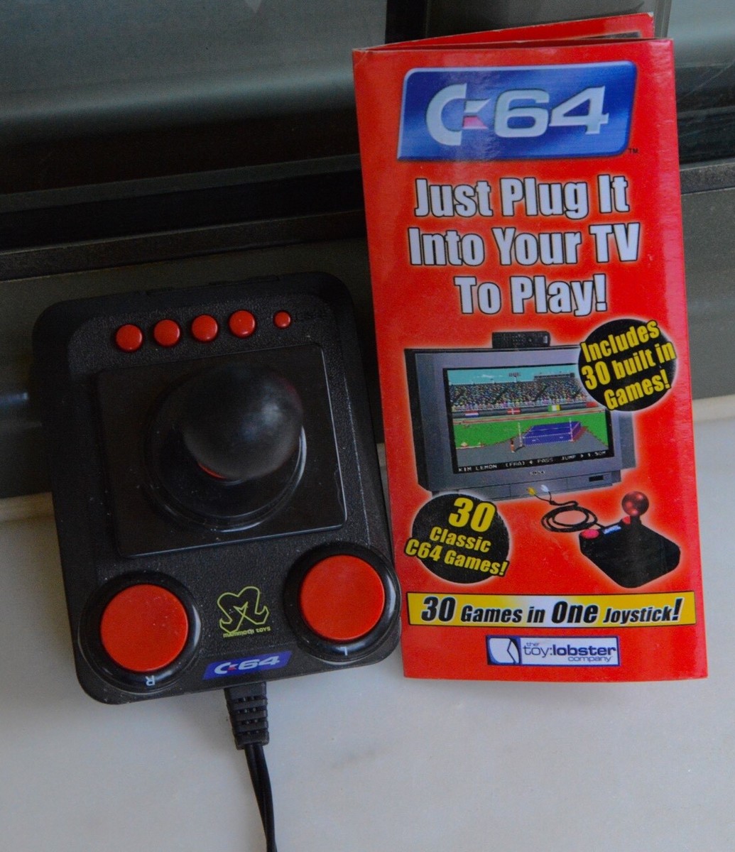Commodore 64 30 Games In One Joystick C64 Plug-N-Play | eBay