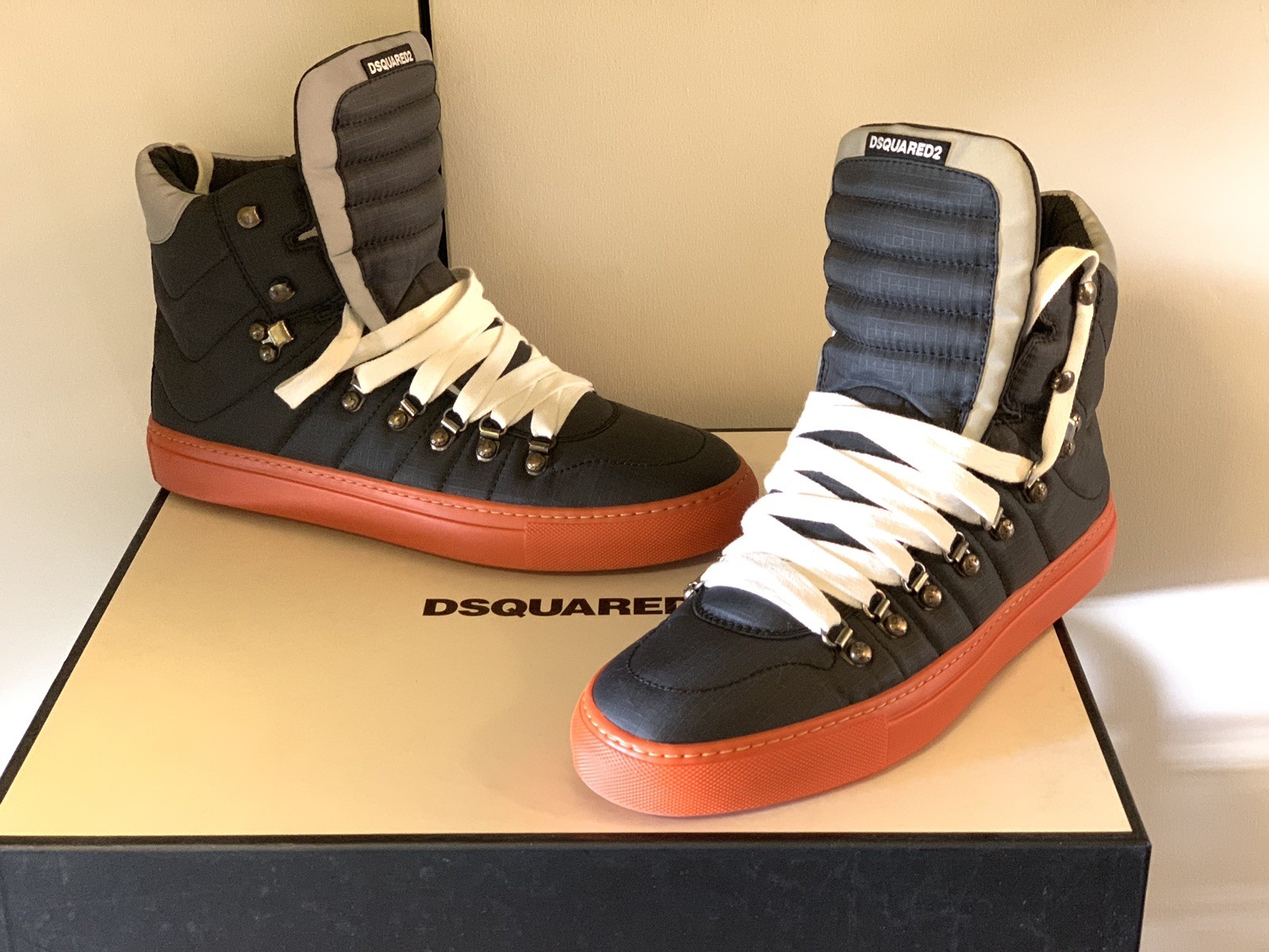 dsquared2 high top sneakers
