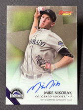 2015 Bowman's Best AUTO Mike Nikorak, item 2