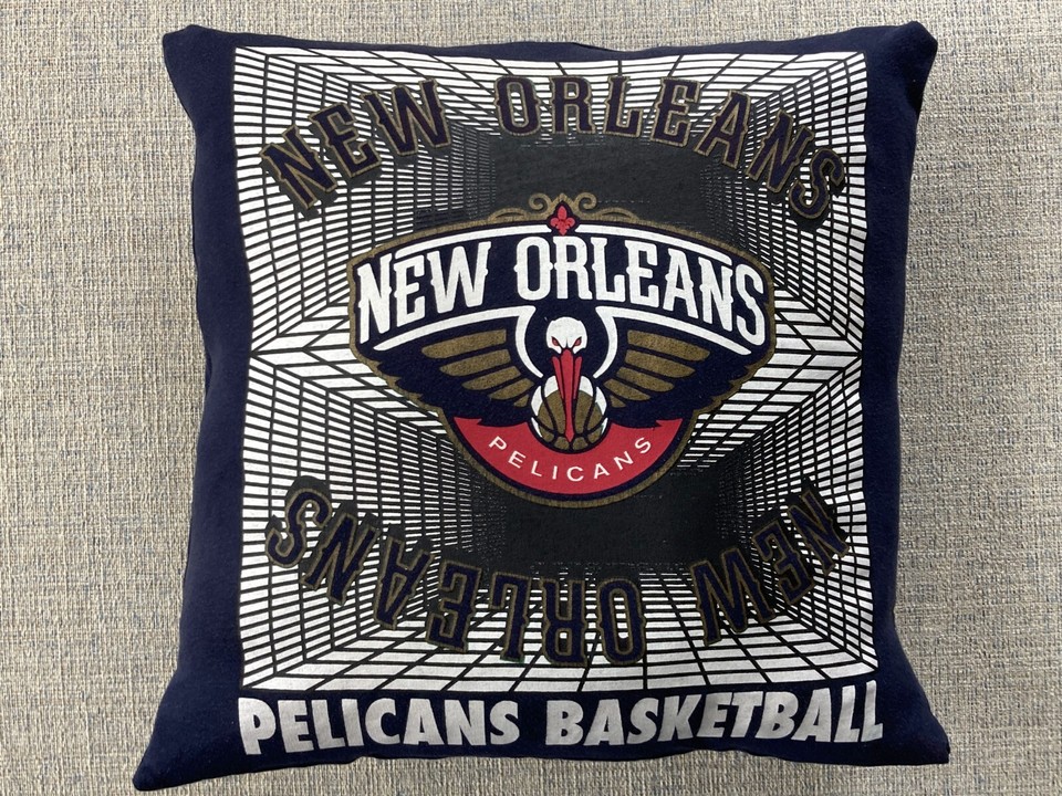 New Orleans Pelicans Basketball NBA Handmade 16X16 Tshirt THROW PILLOW