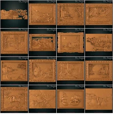 16 3D stl file relief LANDSCAPE  for CNC router cnc machine milling