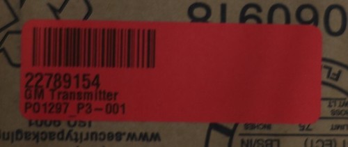 NEW OEM GM Garage Door Opener Transmitter Titanium 22789154 DTS 2006-2011 - Picture 3 of 6