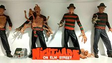 Nightmare on Elm Street Retro Display Collectible Logo Text Memorabilia Stand