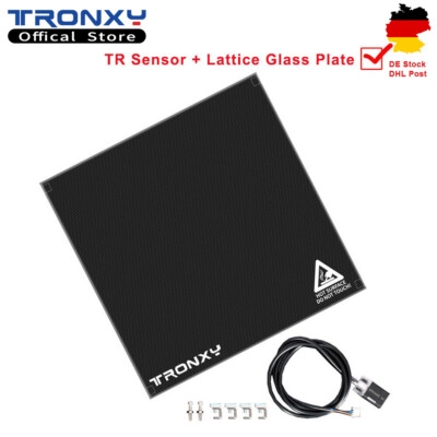 Tronxy Upgrade TR Sensor Auto Leveling + Lattice Glass Plate 255/330/400/500/600