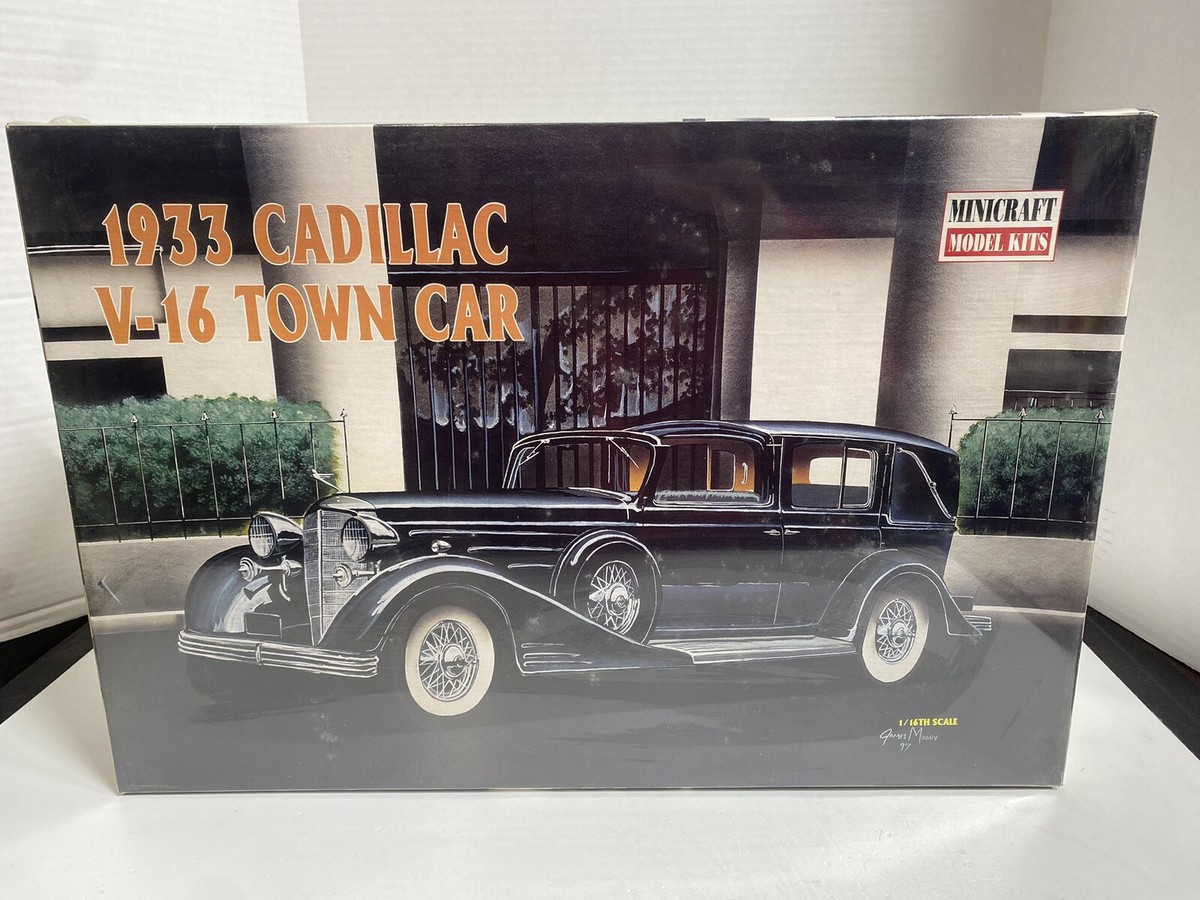 Cadillac Town Car 1933 ミニカー 未使用保管品 当時物 Signature Model 1/32 Scale Die Cast Car - 1933 Cadillac Town