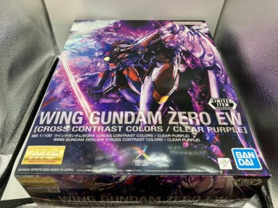 Bandai MG Wing Gundam Zero EW CLEAR PURPLE CROSS CONTRAST COLORS Limited Edition