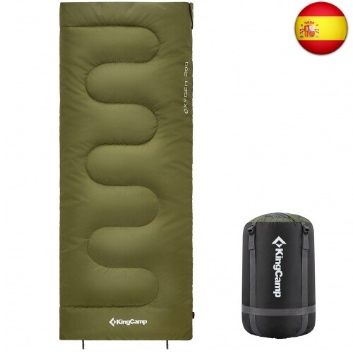 KingCamp Saco de Dormir Ultraligero de 1KG para Adultos y Niños Saco de Dormir