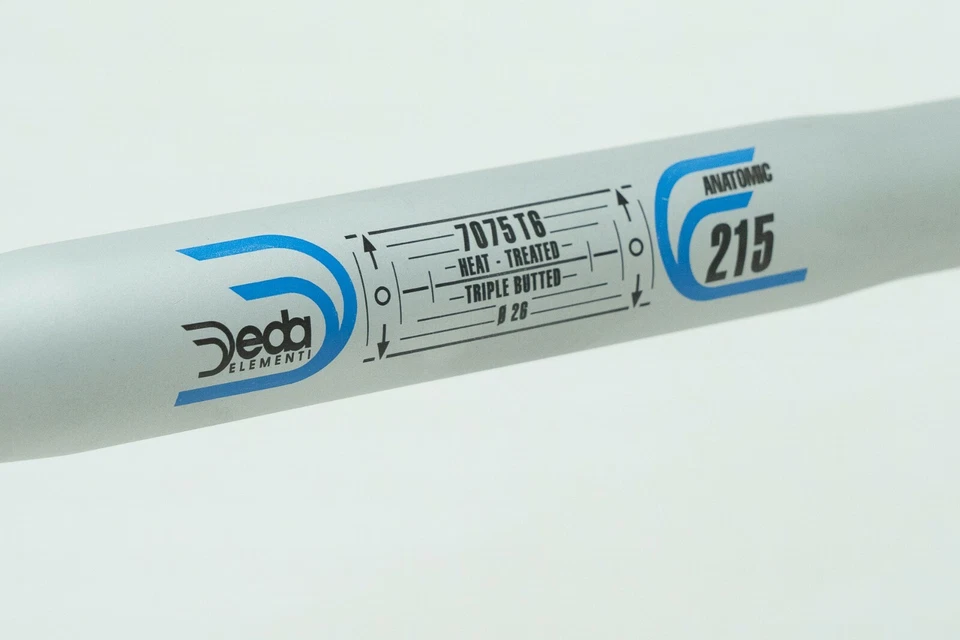 NOS DEDA 215 ANATOMIC 26.0 HANDLEBAR BARS ROAD RACING VINTAGE OLD LIGHTWEIGHT 42 - Image 2 of 4