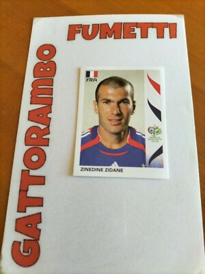 World Cup Germany #467 Zidane France Figures - Year 2006 Panini 