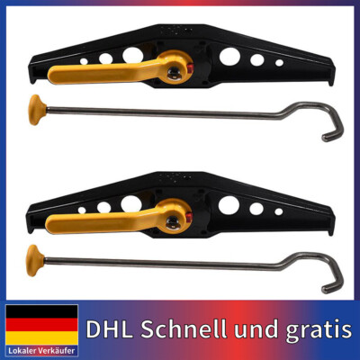 2 Sätze Rhino Leiterhalter SafeClamp RAS21P (Leiternhalter Leiterklemme) DE DHL-