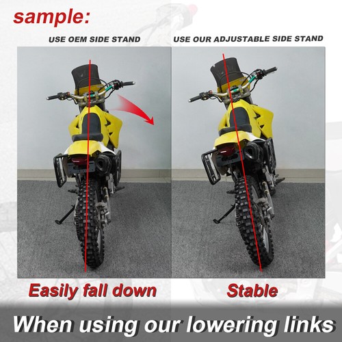 Rear Kickstand Foot Stand Support Fit For Yamaha YZ450F 2006-2009 Black - Bild 6 von 12