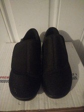 Propet Cush N Foot WO206 Slipper Casual Shoe 7 W Black Excellent Cond Women s
