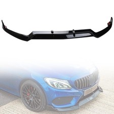 Front Lip Splitter Compatible With Mercedes Benz C-class W205 Front Lip Splitter Compatible With Mercedes Benz C-class W205