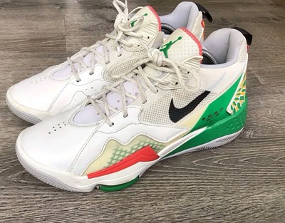 Nike Air Jordan Mens Size 12 Zoom 92 Summit White Black-Lucky