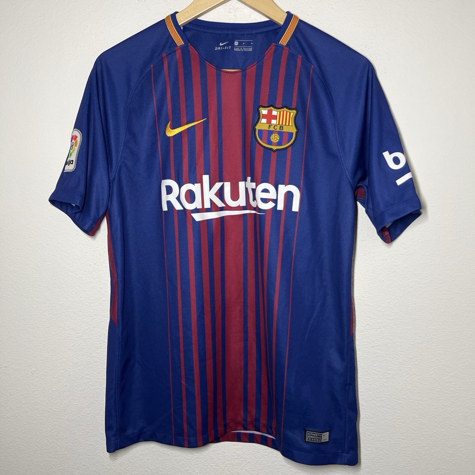Barcelona 2017-2018 Home Jersey | Vintage Soccer M