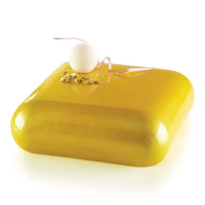Kuchenform halbgekühlt Silikon Gem1000 160x160 h 50 mm - SILIKOMART - Süßigkeiten