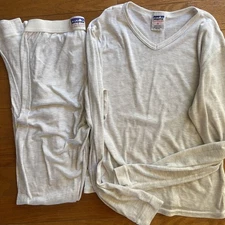 Patagonia Capilene Base Layer Set Mens Medium Heat Thermal Underwear Top Bottoms