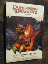 Dungeons&Dragons Essentials Rules Compendium 4e D&D 4th ed. WOTC rpg