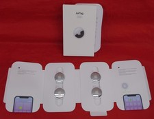 Apple AirTag Tracker 4-Pack MX542AM/A A2187 White 
