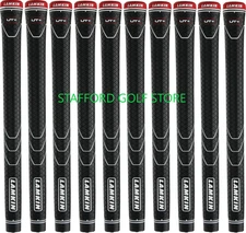 Lamkin UT+ Golf Swing Grip Standard Plus .60R Core Reduced Taper Black Set- 10