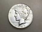 1927-D $1 PEACE SILVER ONE DOLLAR CH/GEM BU