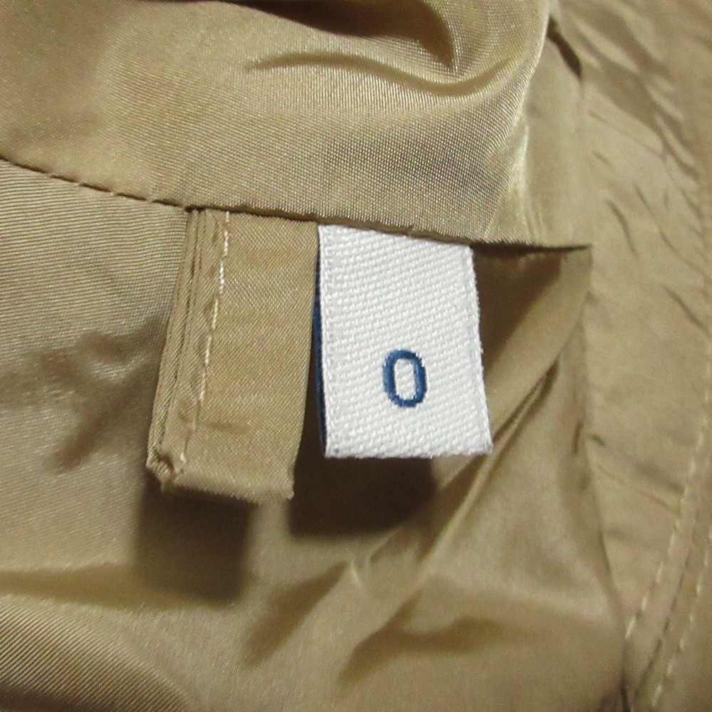 MONCLER VANILLE nylon trench coat, size 0, beige Women USED thumbnail 14