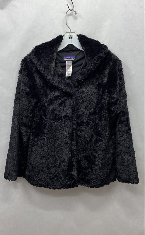 Patagonia Girls' Faux Fur Jacket - Size L(12)