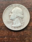 1953 d Washington quarter a very fine coin . plus a silver surprise