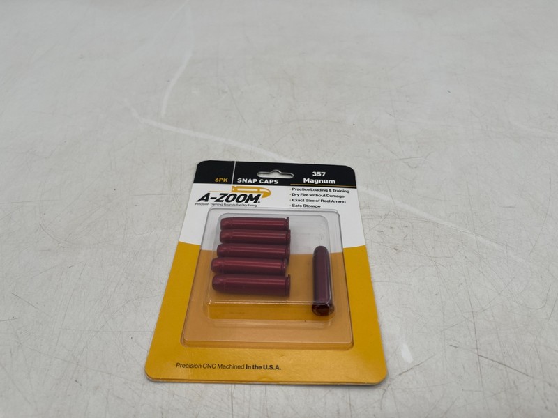 A-Zoom Snap Caps 357 Magnum Azoom NEW IN PACKAGE
