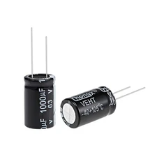 uxcell 1000uF 63V Capacitor, Aluminum Electrolytic Capacitors 105C High Temp... 