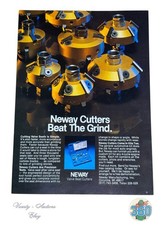 Vintage Neway Cutters Valve Seat Promo Sheet Beat The Grind Ad Flyer