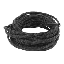 5m x 3mm Black Nylon Expandable  Sleeving Nylon Cable Sheath Protector