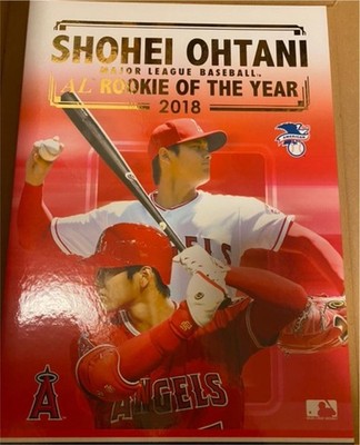Shohei Ohtani 2018 Topps Now RC Angels AL Rookie of the Year Framed Stamp MLB