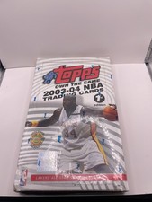 2003-04 Topps HTA 1st Edition HOBBY NBA Basketball Factory Sealed Box lebron rc*