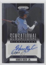 2025 Panini Prizm Sensational Signatures Homer Bush Jr #SS-HB Auto 0o6v